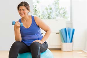 exercise-300x200 Exercise with dumbbell and stability ball