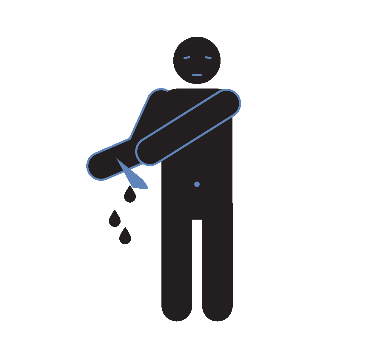severe-cuts Severe cuts that may require stitches